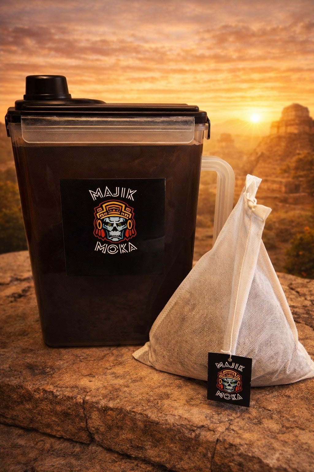 Pitcher Teabag for Making Cold-Brew (1 gallon size)